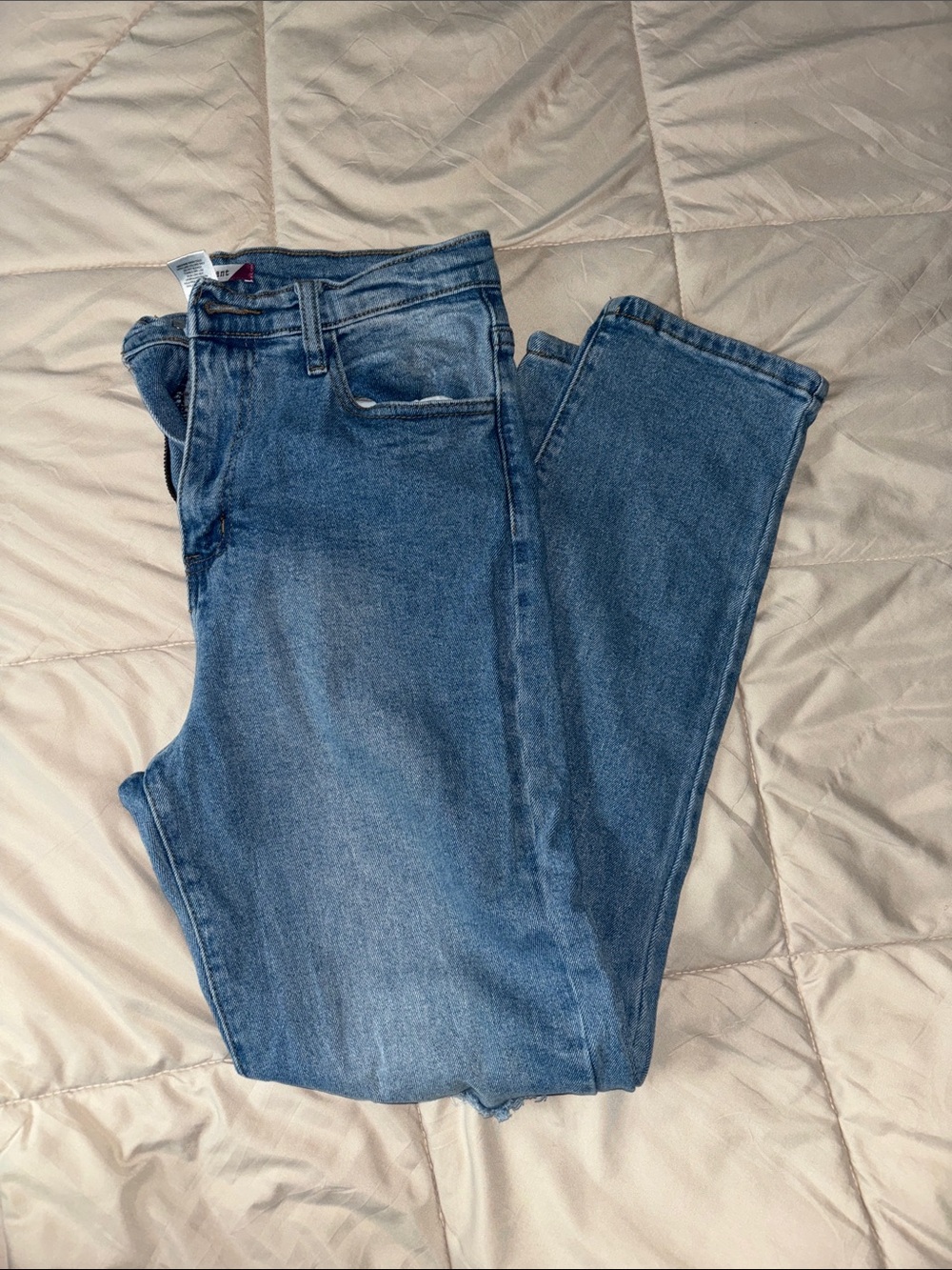 Classic womens Blue Denim Jeans